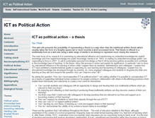 Tablet Screenshot of ictaspoliticalaction.com